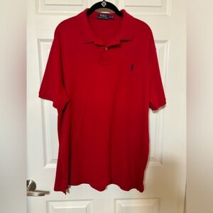 Polo Ralph Lauren Like New XL red polo